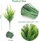 12 Bundles of UV Resistant Artificial Plants for Outdoor Décor